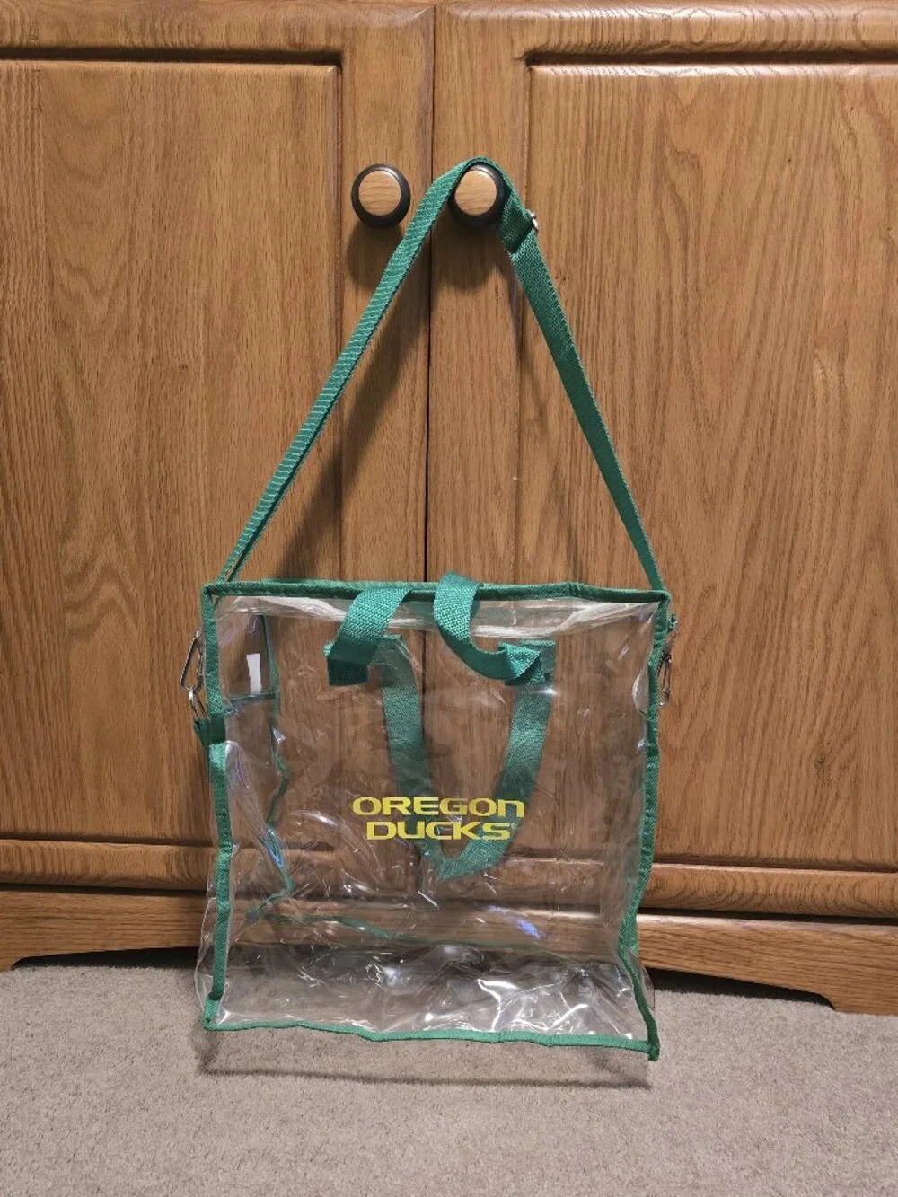 Oregon Ducks Clear Stadium Bag / Tote